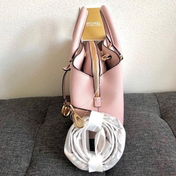 ☀️NWT☀️MICHAEL KORS Savannah Small Satchel Bag - Picture 4 of 8